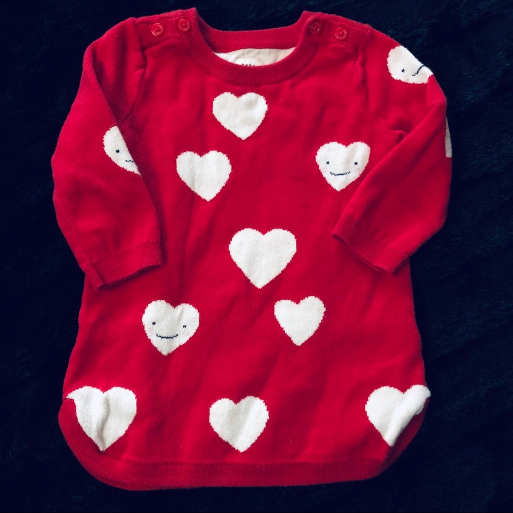 Baby GAP • Valentine’s Day Sweater Dress
